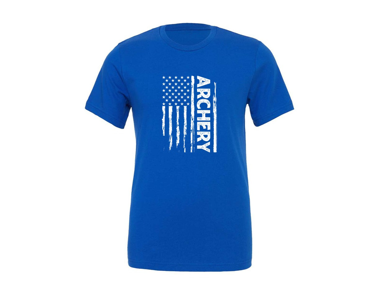 brand:Generic|color:True Royal Blue|Vintage Hunting Archery T Shirt Design 56 Graphic T-Shirt