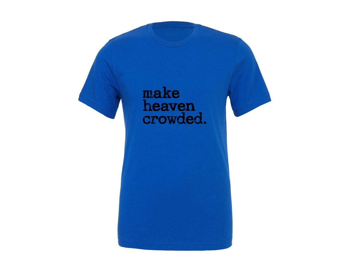 brand:Generic|color:True Royal Blue|Christian Jesus Faith Religious Graphic T-Shirt
