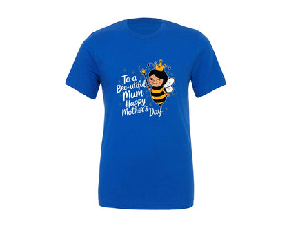 brand:Generic|color:True Royal Blue|Happy Mothers Day Mum Funny Pun Graphic T-Shirt