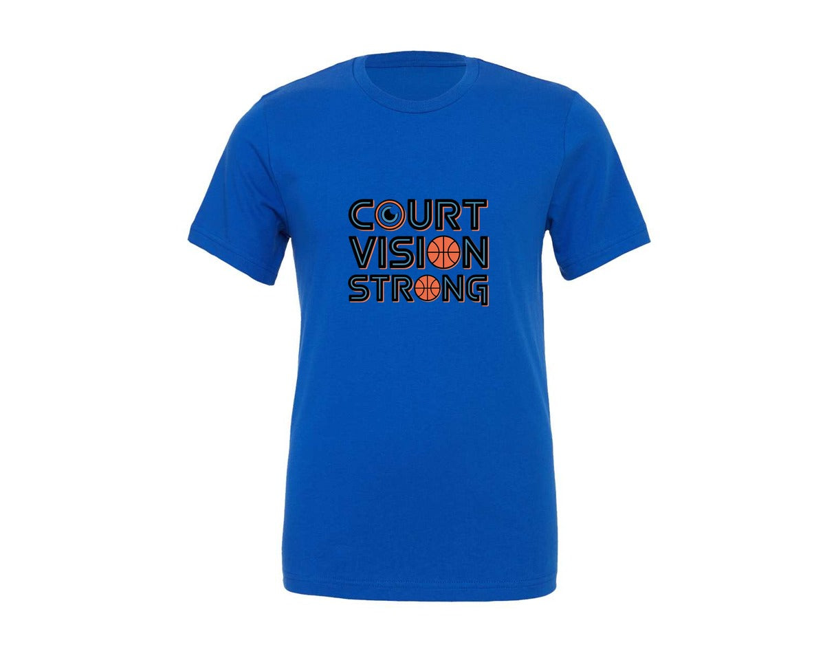 brand:Generic|color:True Royal Blue|Vasketball Game Day Graphic T-Shirt