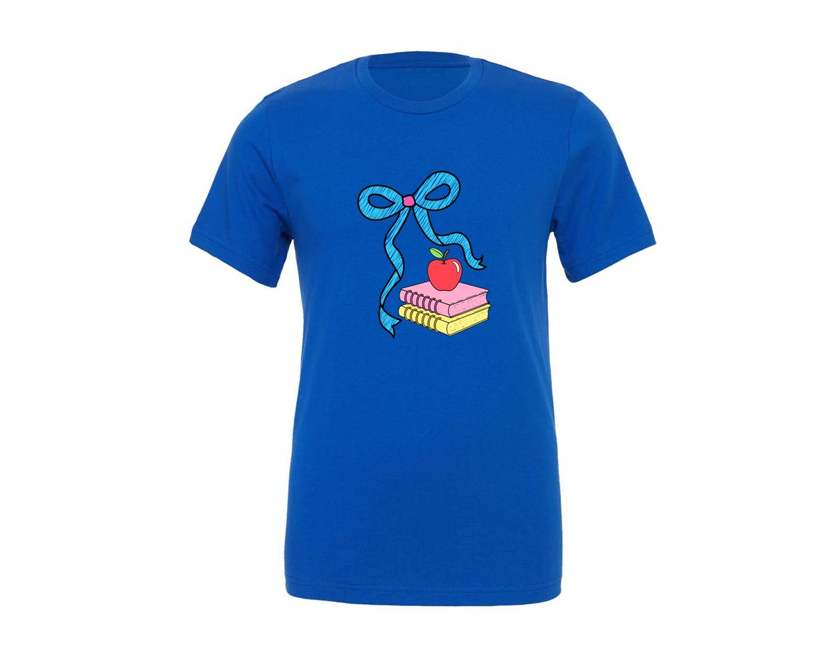 brand:Generic|color:True Royal Blue|Teaching Kidst Shirt Graphic T-Shirt