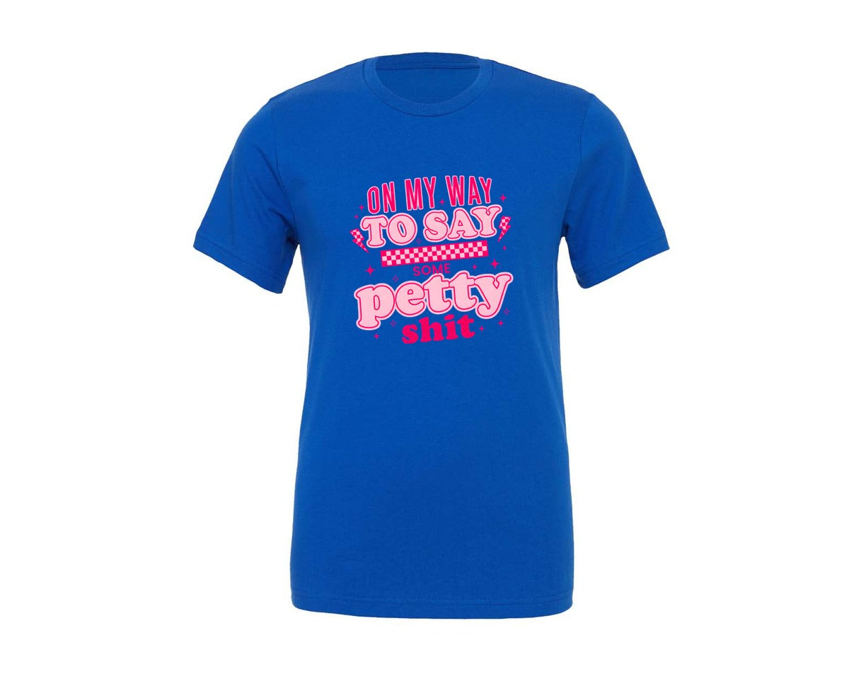 brand:Generic|color:True Royal Blue|Retro Book Club Chapters Chill Graphic T-Shirt