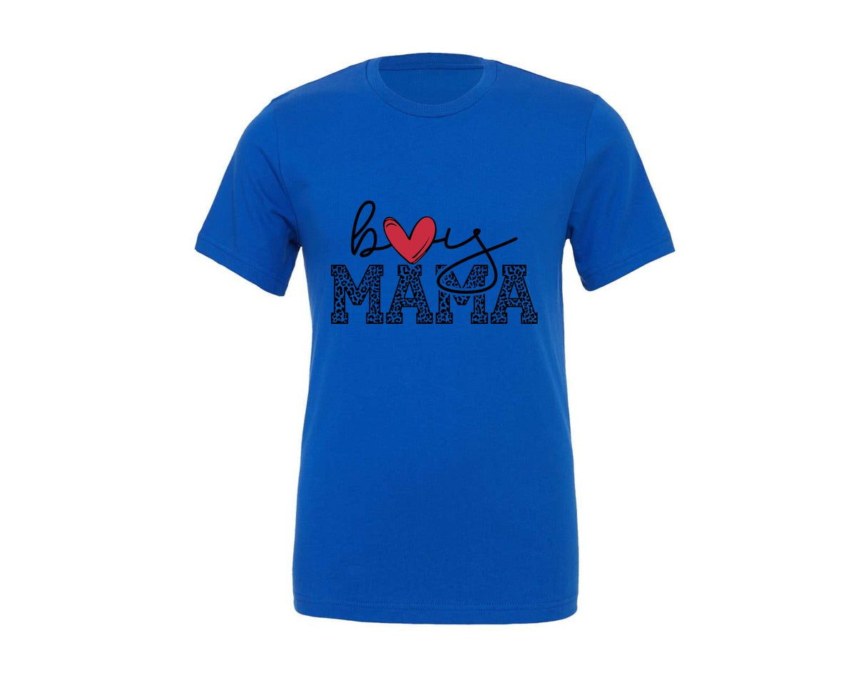 brand:Generic|color:True Royal Blue|Boy Mama Mama Boy 2 Graphic T-Shirt