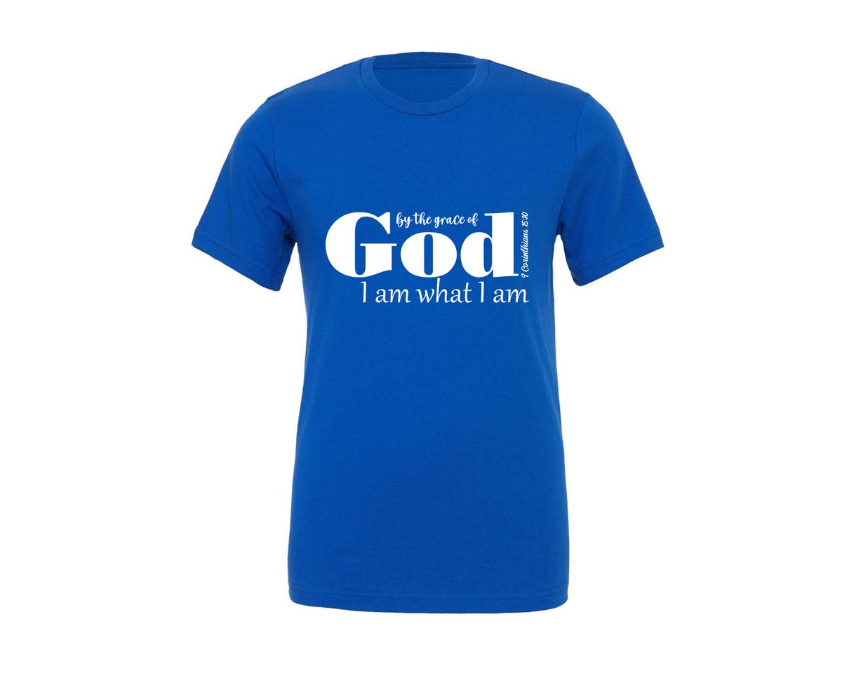 brand:Generic|color:True Royal Blue|Christian Faith Shirt Jesus Graphic T-Shirt