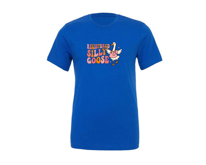 brand:Generic|color:True Royal Blue|Registered Silly Goose Nurse T Shirt 3 Graphic T-Shirt