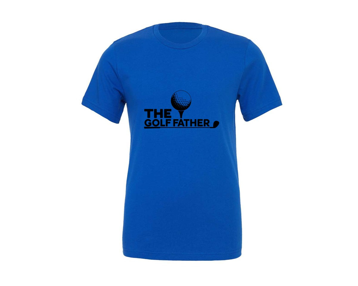 brand:Generic|color:True Royal Blue|The Golf Father Dad Design Graphic T-Shirt