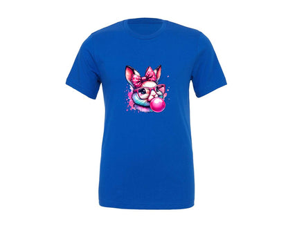 brand:Generic|color:True Royal Blue|Hipster Bunny T Shirt Design Graphic T-Shirt