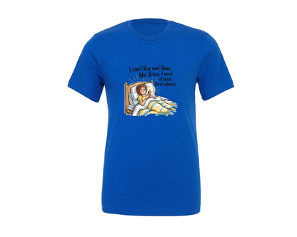 brand:Generic|color:True Royal Blue|Christian Easter 2 Graphic T-Shirt