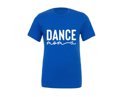brand:Generic|color:True Royal Blue|Dance Mom Dancer Mama Cheer Mom Graphic T-Shirt