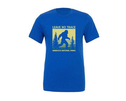 brand:Generic|color:True Royal Blue|Bigfoot 3 Graphic T-Shirt
