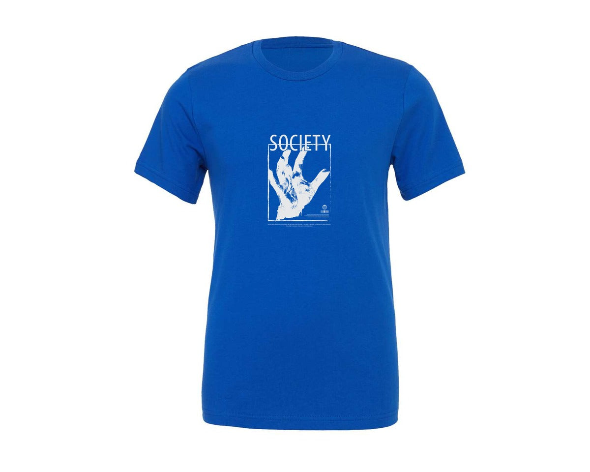 brand:Generic|color:True Royal Blue|Streetwear T Shirt Design Society Graphic T-Shirt