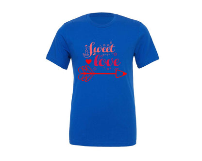 brand:Generic|color:True Royal Blue|Valentines Day T Shirt 424 Graphic T-Shirt