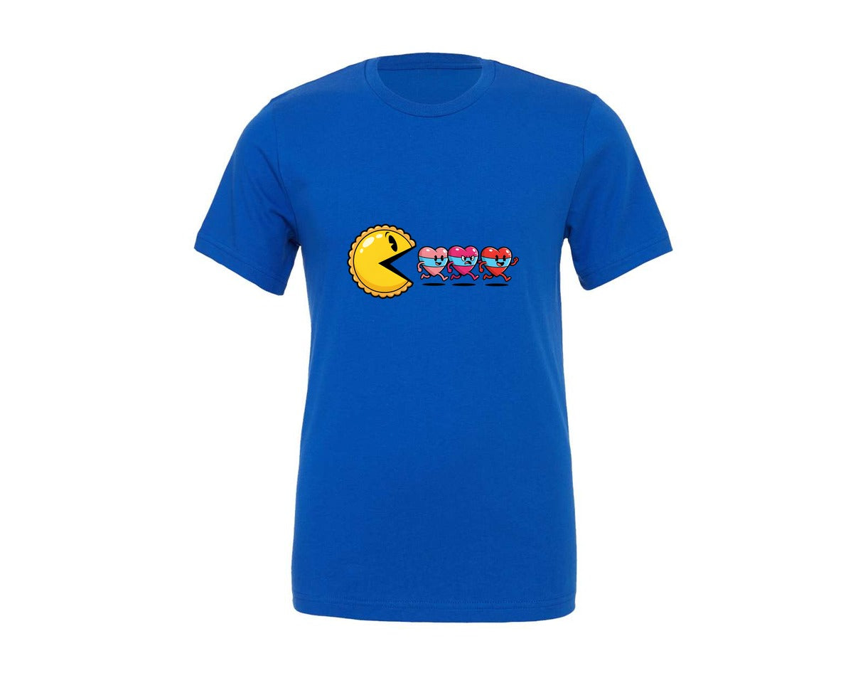 brand:Generic|color:True Royal Blue|Love Valentines Valentine Heart 2 Graphic T-Shirt
