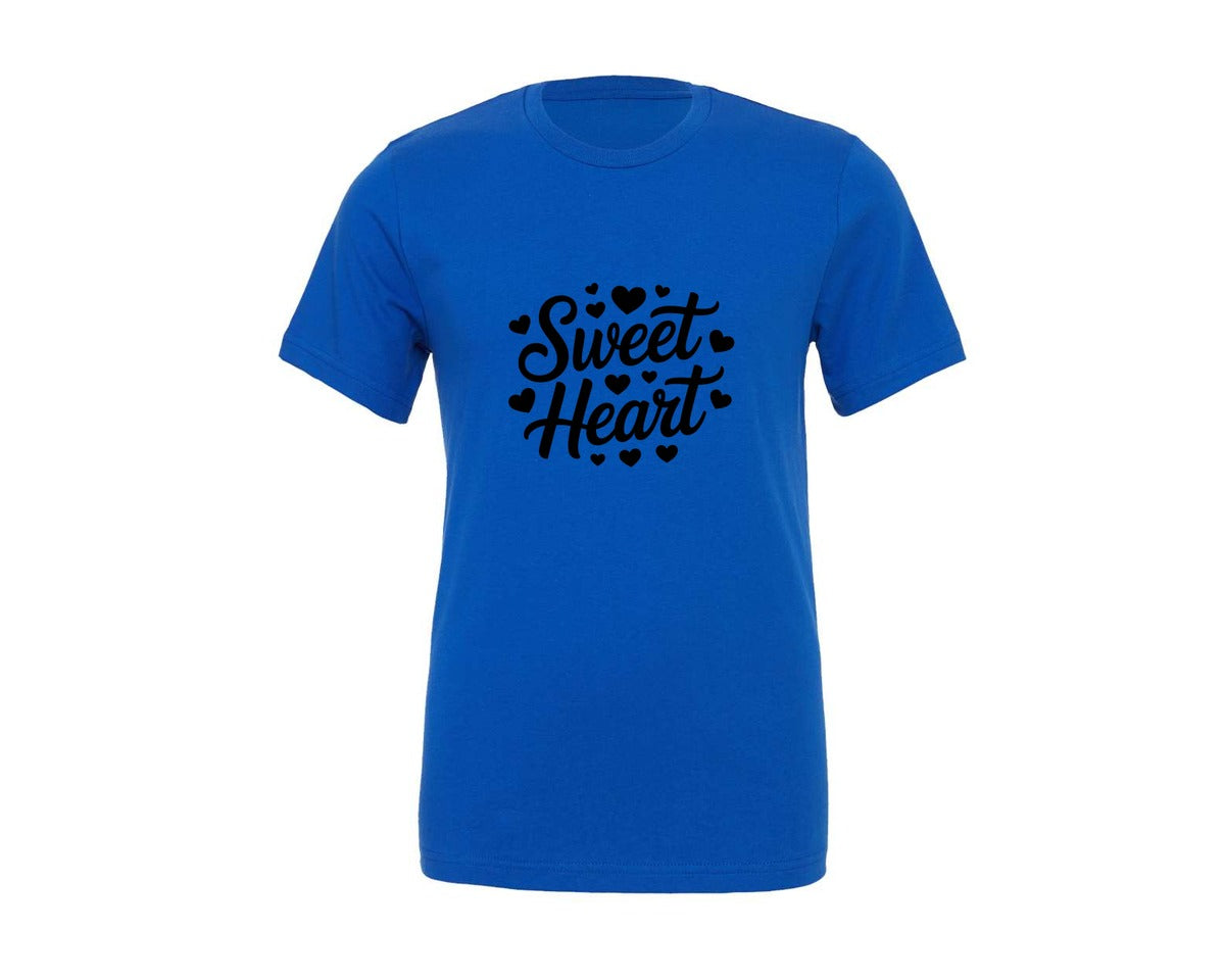 brand:Generic|color:True Royal Blue|Sweet Heart 4 Graphic T-Shirt