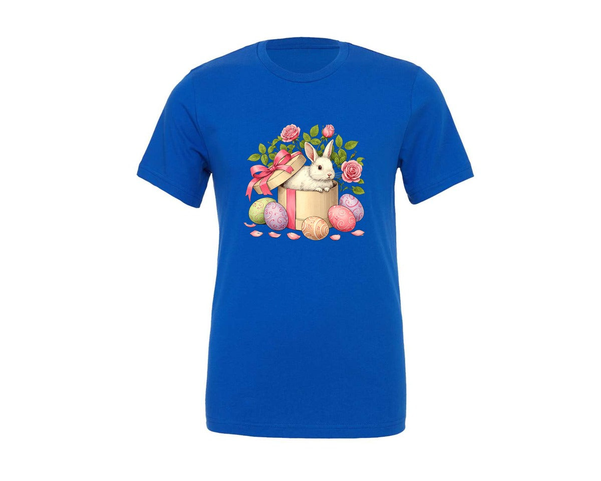 brand:Generic|color:True Royal Blue|Easter Bunny Bunny 2 Graphic T-Shirt