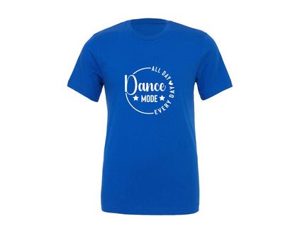 brand:Generic|color:True Royal Blue|Dance Mode Files Dance Mom Graphic T-Shirt