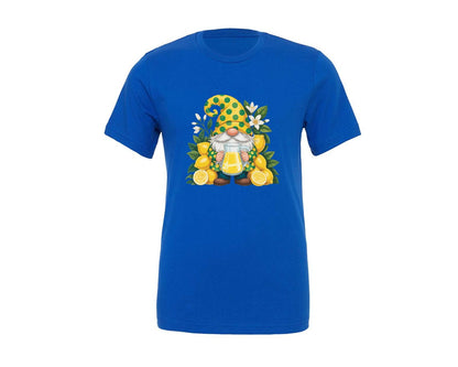 brand:Generic|color:True Royal Blue|Lemonade Gnome Summer Cute Art Graphic T-Shirt