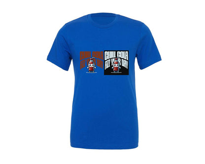 brand:Generic|color:True Royal Blue|Chill Cola Fizz Your Day Quote Graphic T-Shirt