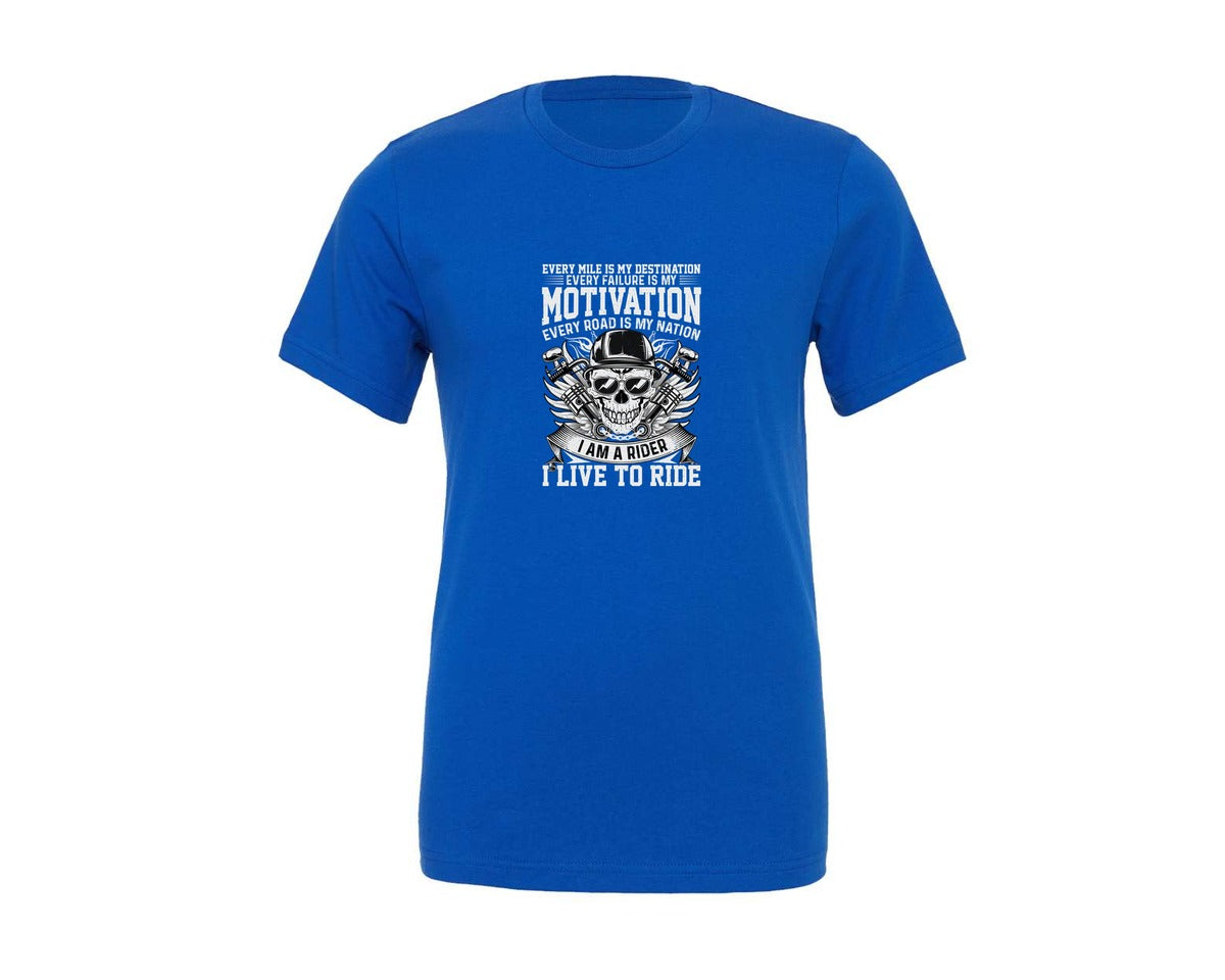 brand:Generic|color:True Royal Blue|Biker T Shirt Design Motorcycle T Shirt 14 Graphic T-Shirt