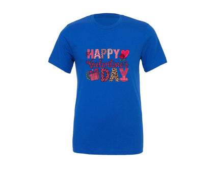 brand:Generic|color:True Royal Blue|Happy Valentines Day 51 Graphic T-Shirt