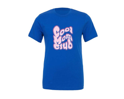 brand:Generic|color:True Royal Blue|Cool Mom Club T Shirt Design 2 Graphic T-Shirt