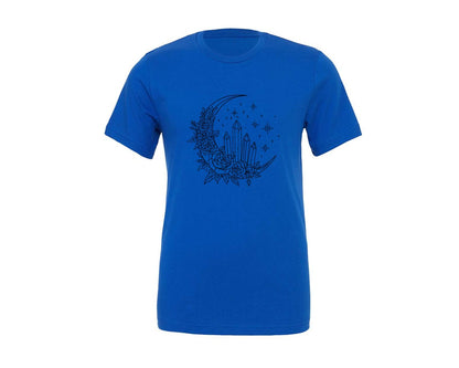 brand:Generic|color:True Royal Blue|Magic Celestial T Shirt Design 13 Graphic T-Shirt