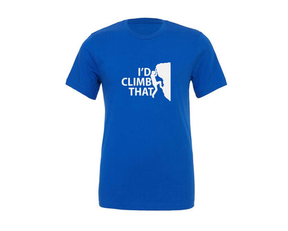 brand:Generic|color:True Royal Blue|Funny Rock Climbing Art For Men Women Al Graphic T-Shirt