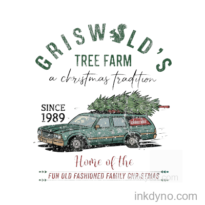 Vintage Griswold 02 DTF Transfer – Ready to Press (Christmas)