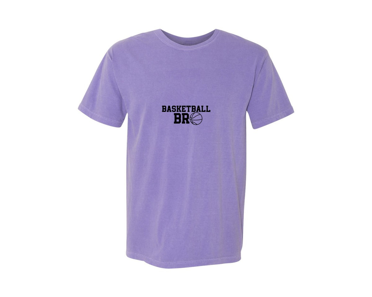 brand:Comfort Colors|color:Violet|Basketball Bro 2 Graphic T-Shirt