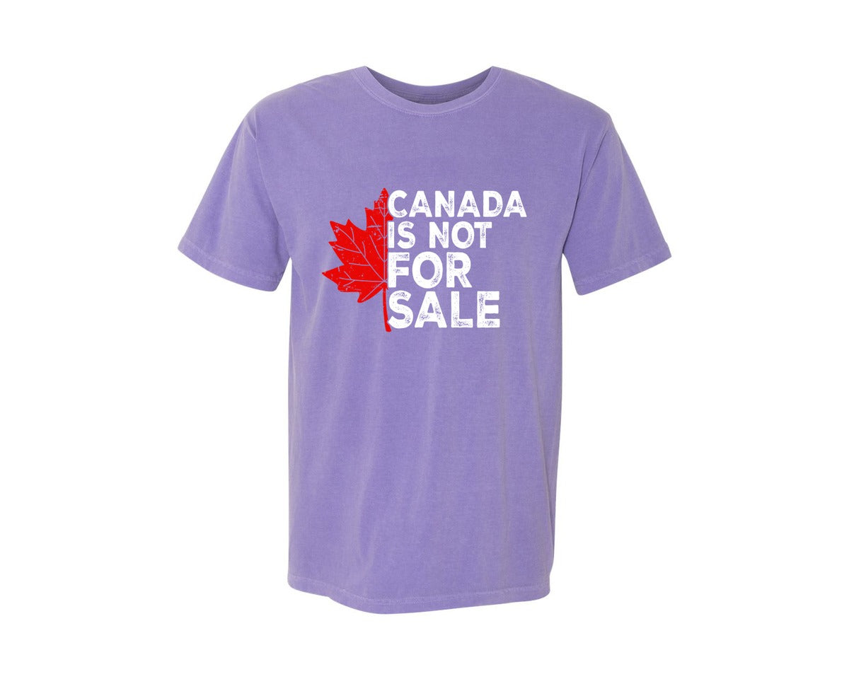 brand:Comfort Colors|color:Violet|Canada Not For Sale Svgnot For Sale Graphic T-Shirt