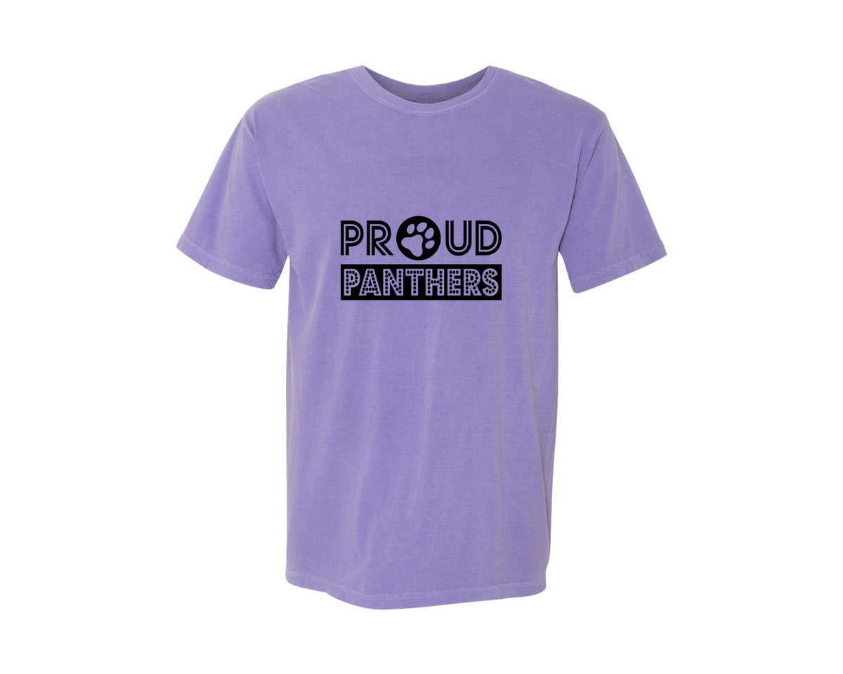 brand:Comfort Colors|color:Violet|Panthers 4 In 1 Pack Graphic T-Shirt