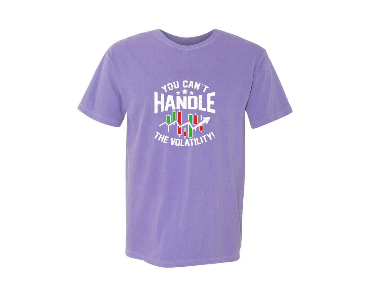 brand:Comfort Colors|color:Violet|Trading Investor Trader T Shirt Design 8 Graphic T-Shirt