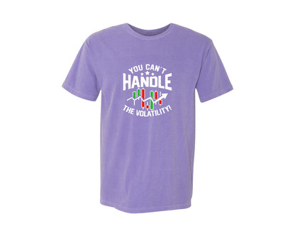 brand:Comfort Colors|color:Violet|Trading Investor Trader T Shirt Design 8 Graphic T-Shirt