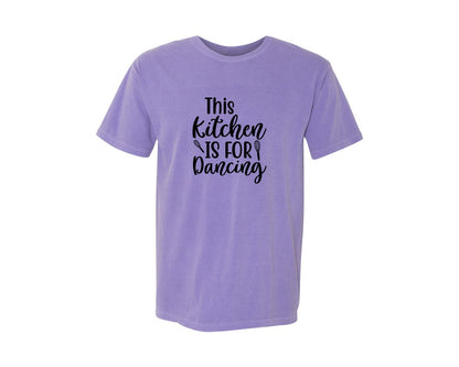 brand:Comfort Colors|color:Violet|Home Cooking Funny Kitchen T Shirt Graphic T-Shirt