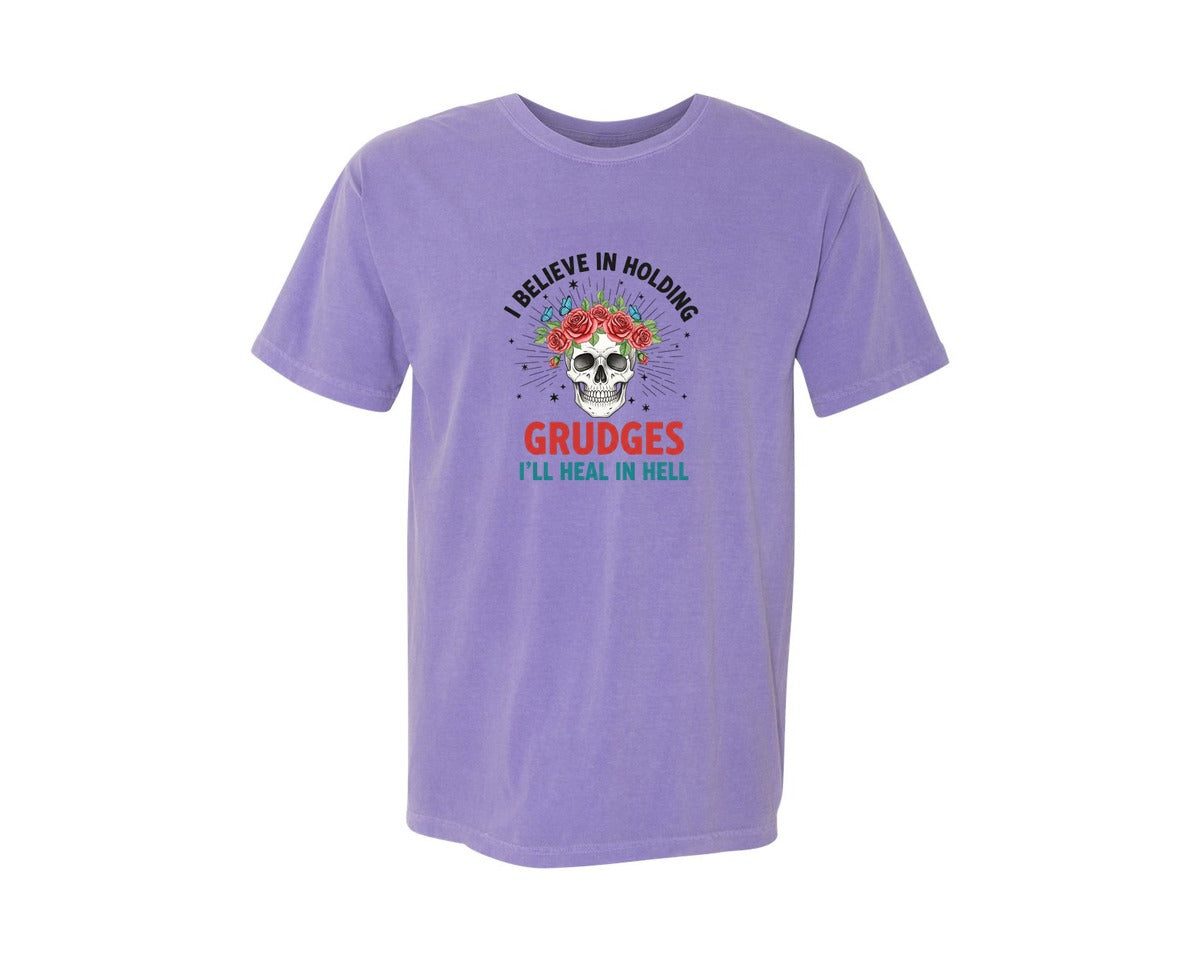 brand:Comfort Colors|color:Violet|Funny Sarcastic Quotes 33 Graphic T-Shirt