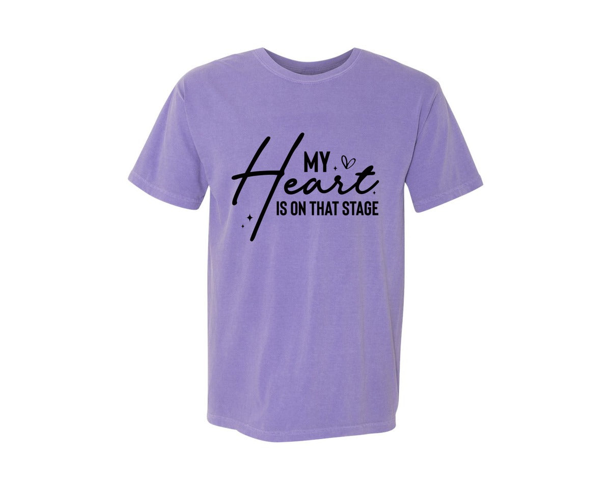 brand:Comfort Colors|color:Violet|Dance Mom Sleeve Svgmom Svgmom T Shirt Graphic T-Shirt