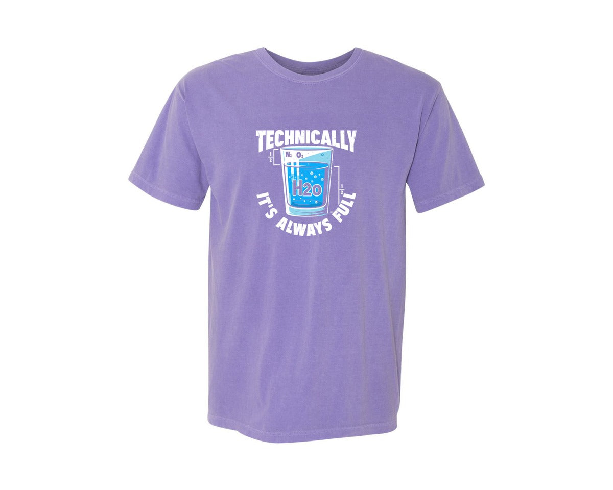brand:Comfort Colors|color:Violet|Science Humor T Shirt Graphic T-Shirt
