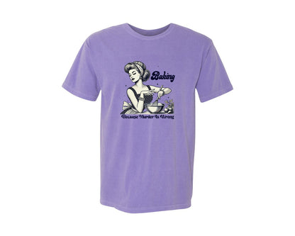 brand:Comfort Colors|color:Violet|Trendy Vintage Graphic T-Shirt