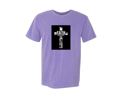 brand:Comfort Colors|color:Violet|Bold Christian Quote Speak Up Tshirt Graphic T-Shirt