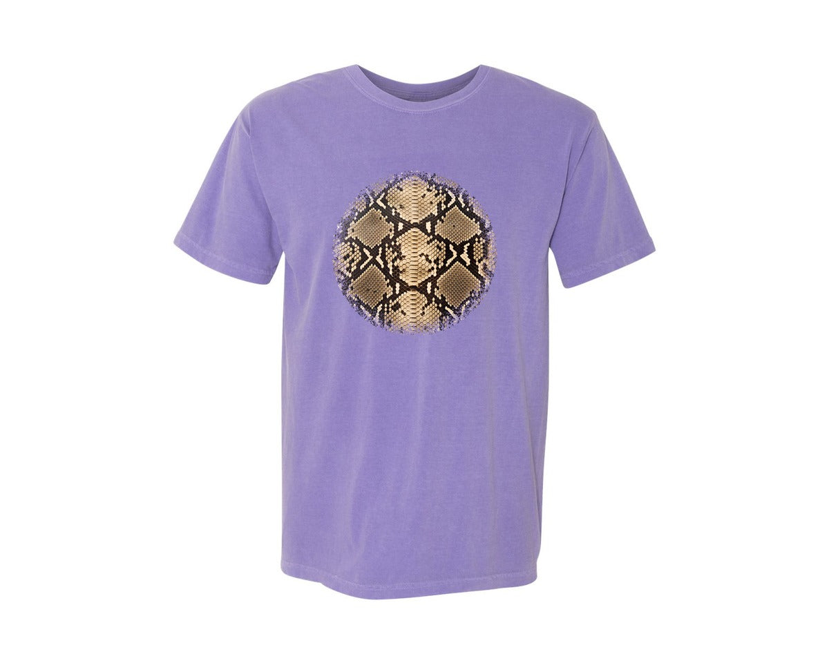 brand:Comfort Colors|color:Violet|Animal Print Round Tshirt 38 Graphic T-Shirt