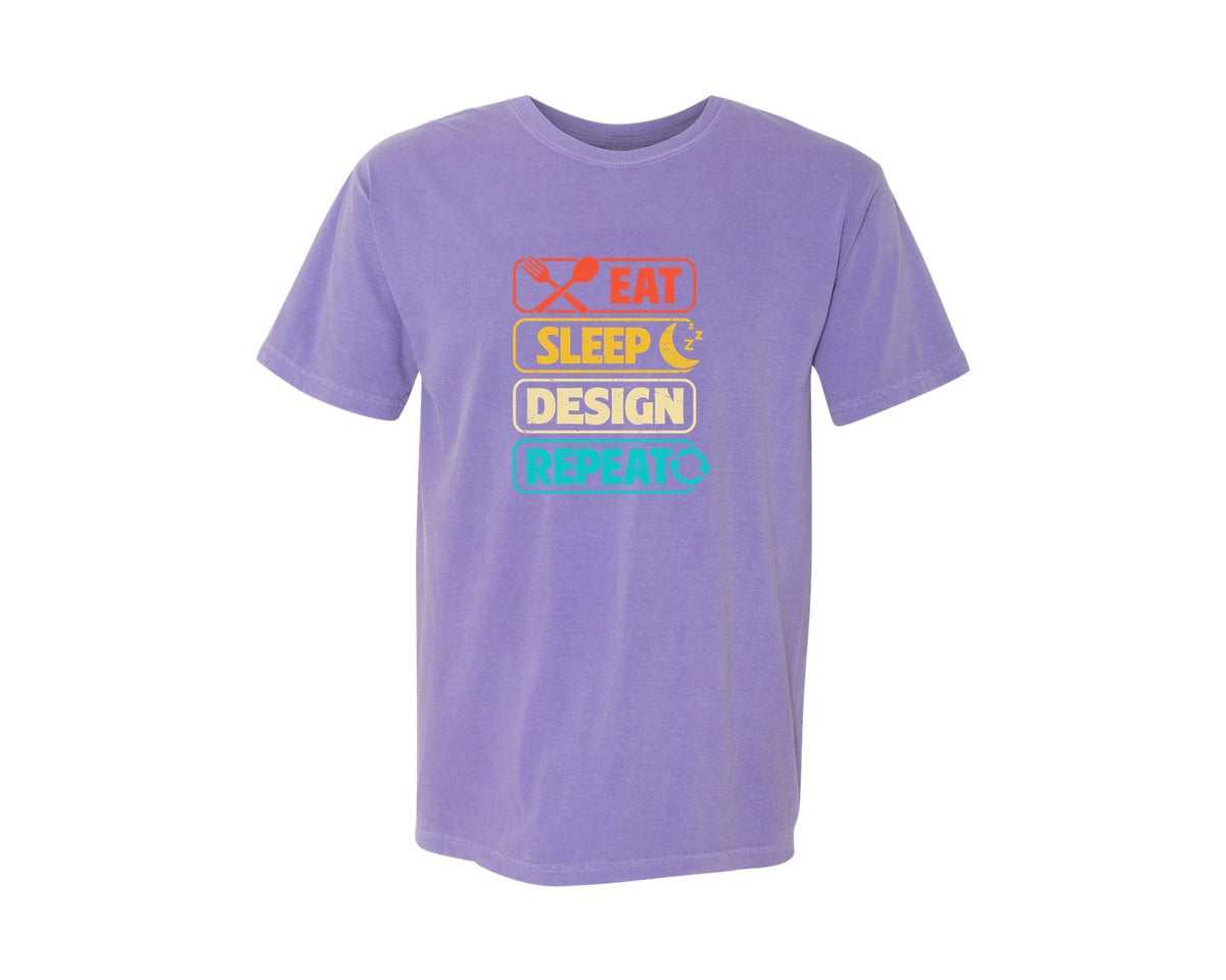 brand:Comfort Colors|color:Violet|Architect Architecture T Shirt Design 157 Graphic T-Shirt