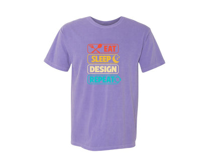 brand:Comfort Colors|color:Violet|Architect Architecture T Shirt Design 157 Graphic T-Shirt