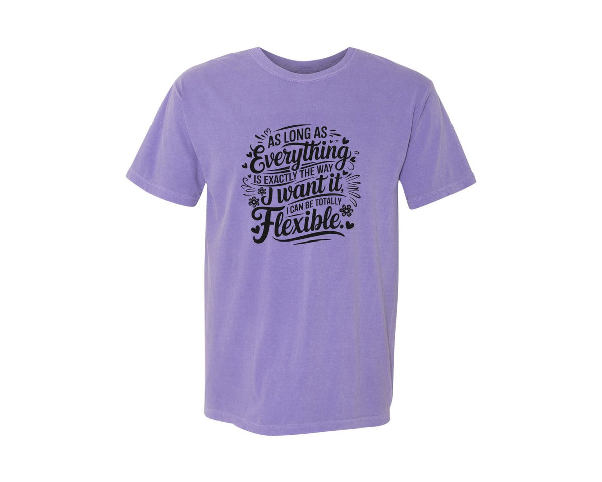 brand:Comfort Colors|color:Violet|Funny Quotes 20 Sarcastic Graphic T-Shirt