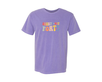 brand:Comfort Colors|color:Violet|Shorty Hit Forty 3 Graphic T-Shirt