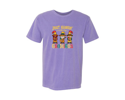 brand:Comfort Colors|color:Violet|Gnomigos Cinco De Mayo Tshirt Graphic T-Shirt