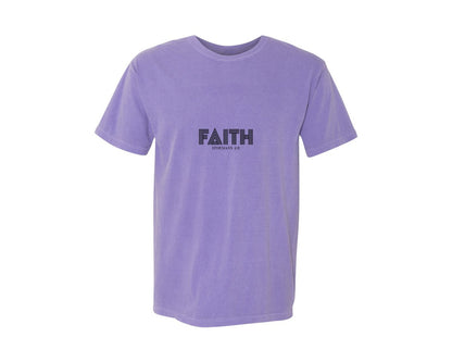 brand:Comfort Colors|color:Violet|Christian Jesus Religious Faith Graphic T-Shirt
