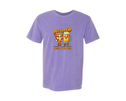 brand:Comfort Colors|color:Violet|Funny Beer Drinking T Shirt Design 7 Graphic T-Shirt