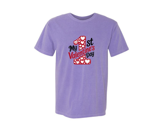 My 1St Valentines Day 7 Graphic T-Shirt