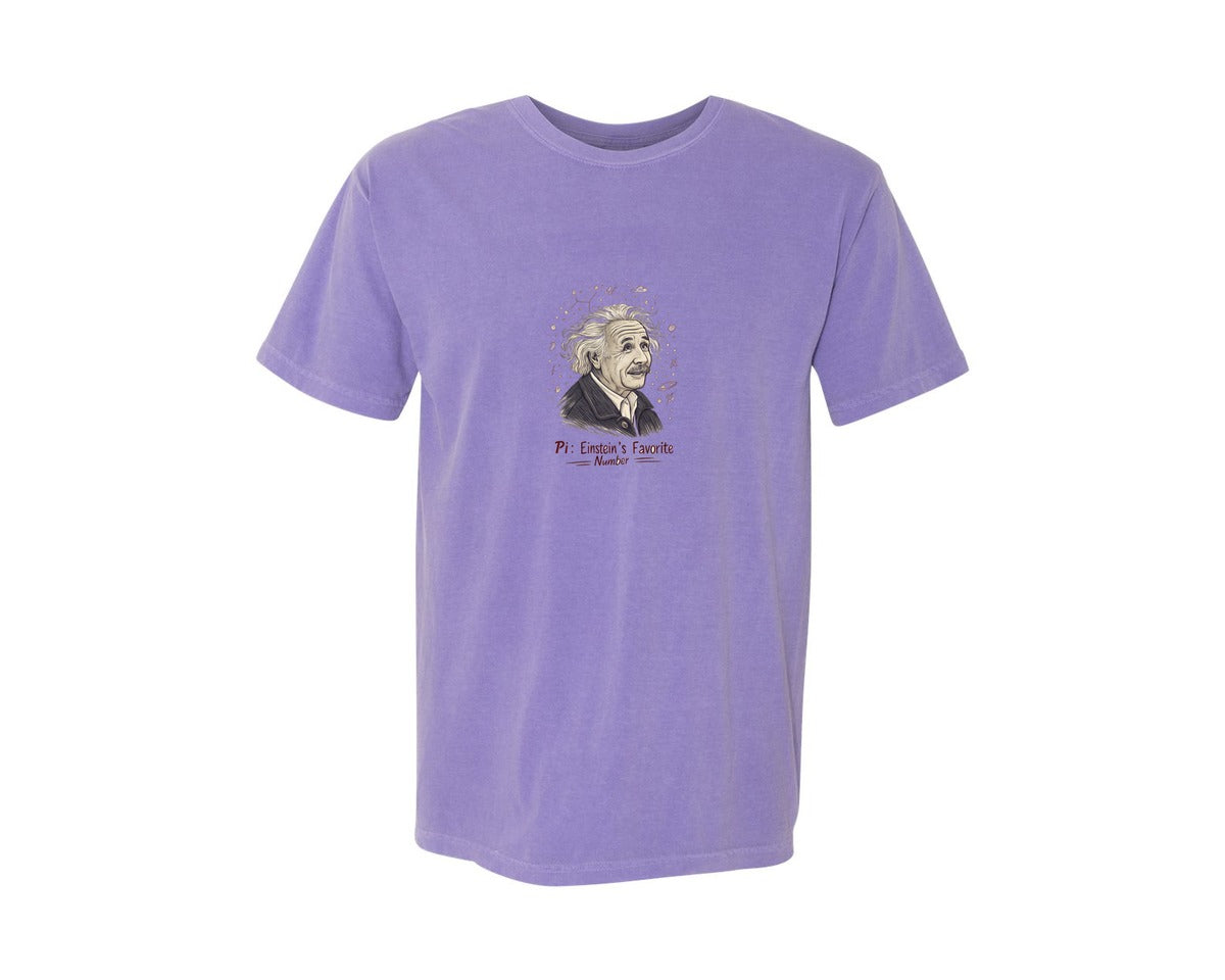 brand:Comfort Colors|color:Violet|Pi Day T Shirt Design 101 Graphic T-Shirt