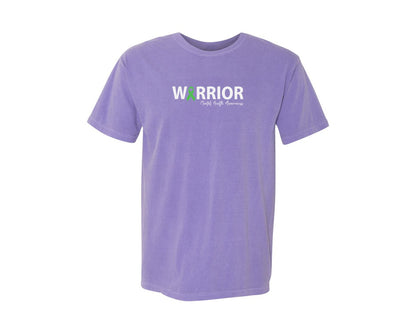 brand:Comfort Colors|color:Violet|Mental Health Awareness Green Ribbon T S 2 Graphic T-Shirt